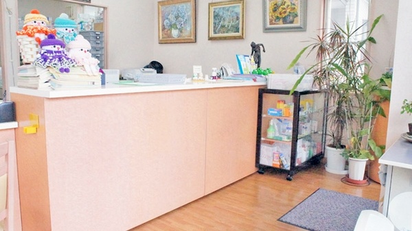 有限会社　絹の里薬局の受付/カウンター