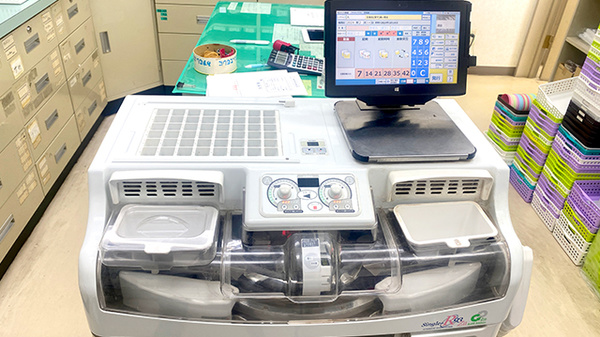 東前薬局の調剤器具
