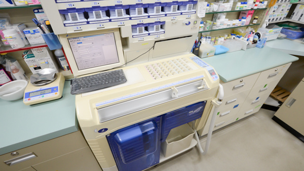 有限会社あしだ薬局上村店の調剤器具