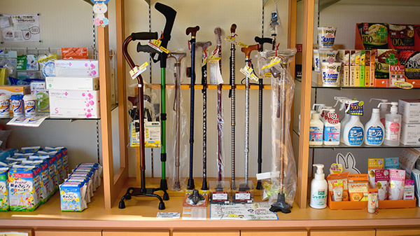かくだ薬局運動公園店の介護用品