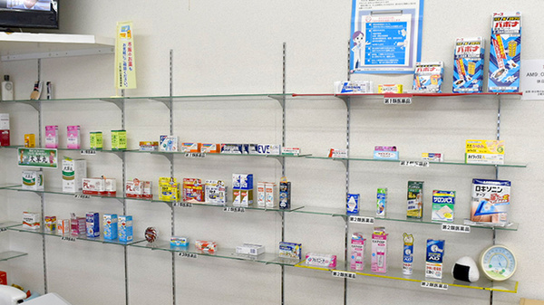 コーモト薬局乙島店の一般医薬品