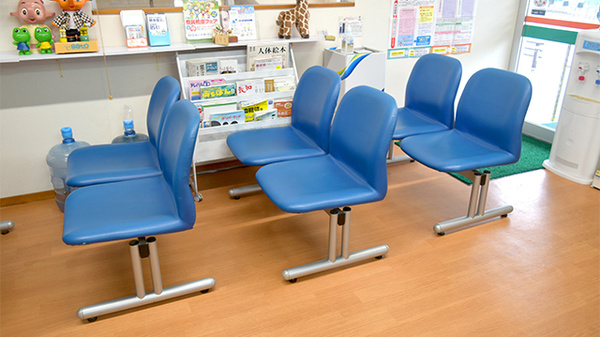 いろは薬局の待合スペース