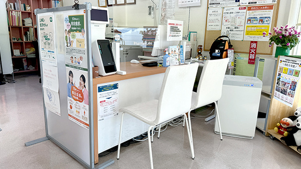 クイーン薬局の受付/カウンター