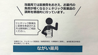 ながい薬局のジェネリック対応