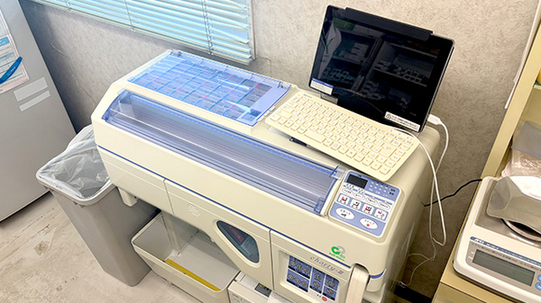ながい薬局の調剤器具