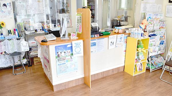 加賀調剤薬局の受付/カウンター