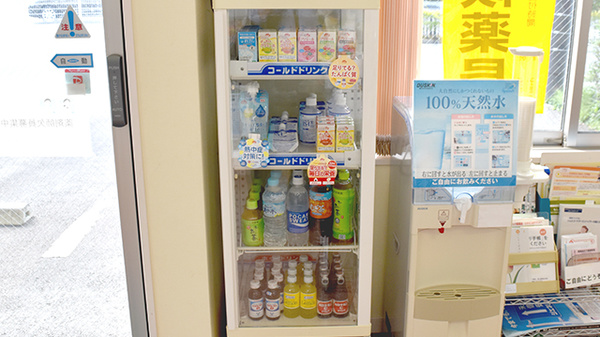 加賀調剤薬局の飲食物