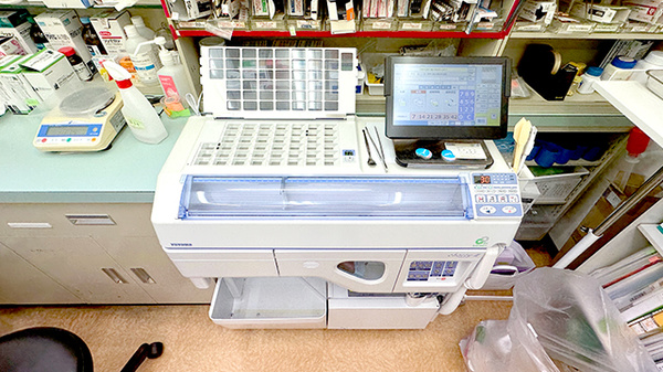 いるか調剤薬局の調剤器具