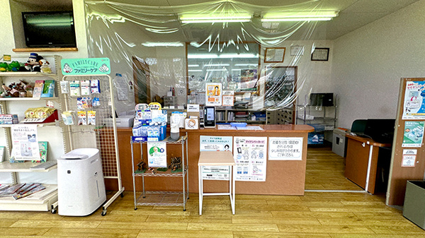 いるか調剤薬局下米田店の受付/カウンター