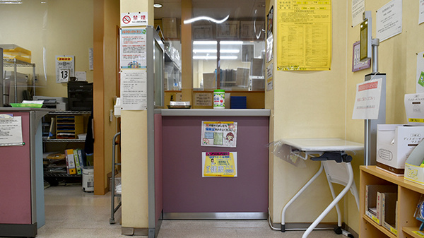 エース薬局の受付/カウンター