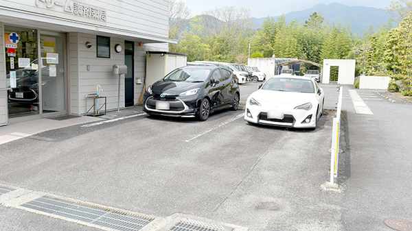 ドリーム調剤薬局・野尻店の駐車場