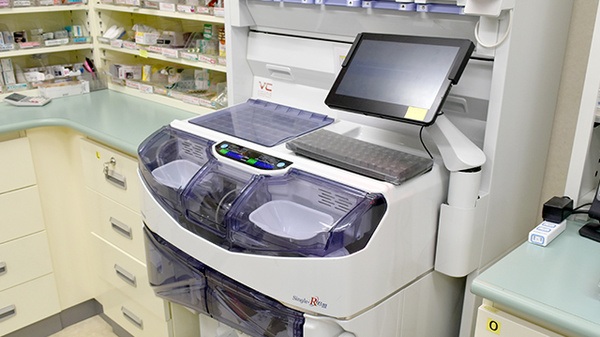 ファースト調剤薬局郡上八幡店の調剤器具