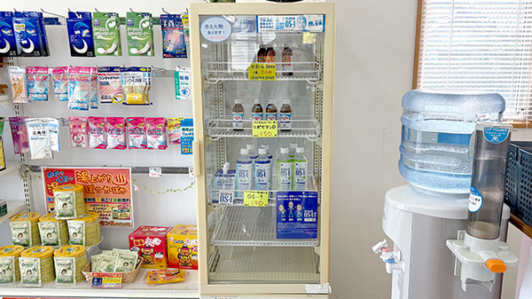 リス薬局大井店の飲食物