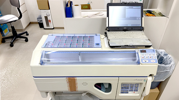 リス薬局大井店の調剤器具