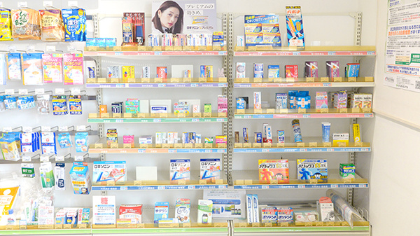 クオール薬局加茂店の一般医薬品