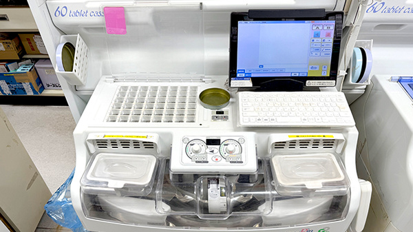 貴船薬局の調剤器具