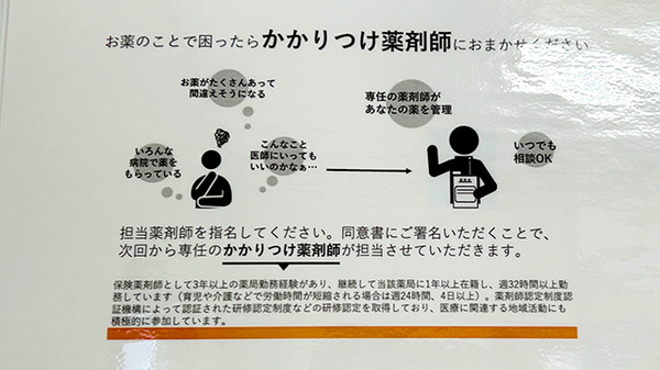 かかりつけ薬局対応