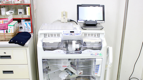 アイル薬局名取店の調剤器具