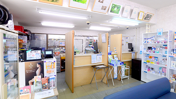 クオール薬局名取店の受付/カウンター