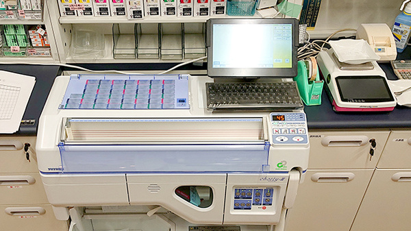 おりーぶ薬局富沢西店の調剤器具
