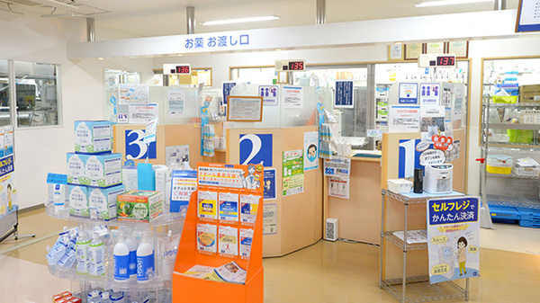 クオール薬局岩沼東店の受付/カウンター