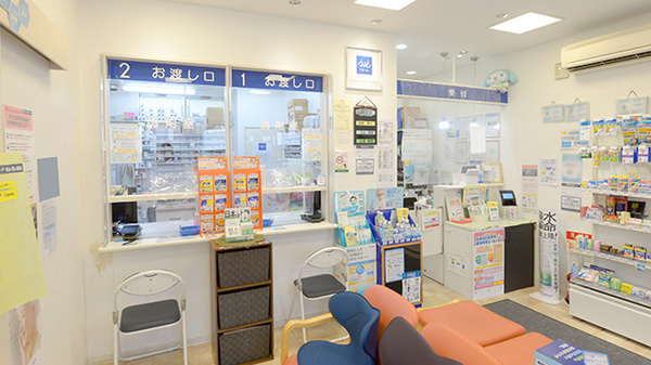 クオール薬局塩釜店の受付/カウンター