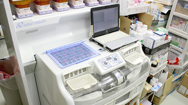まごころ調剤薬局の調剤器具