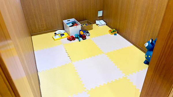 リヴ薬局のキッズ用設備