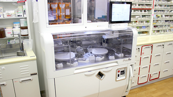 リフレ薬局城南店の調剤器具