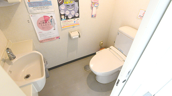 クオール薬局しじょう店のお手洗い