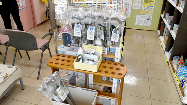 あべ薬局二条店の介護用品
