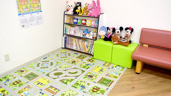 阪神調剤薬局　二条店のキッズ用設備