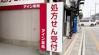アイン薬局西大路五条店の看板