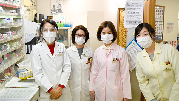 朝日ごふく薬局の薬剤師/スタッフ