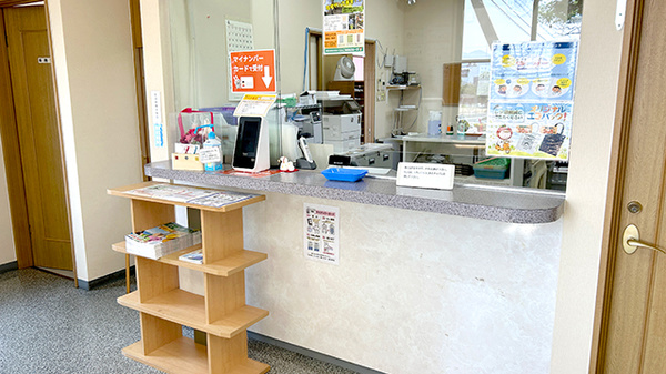 りんご薬局清水店の受付/カウンター