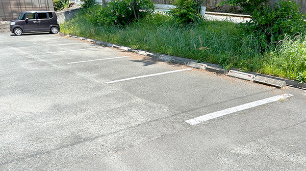 りんご薬局清水店の駐車場