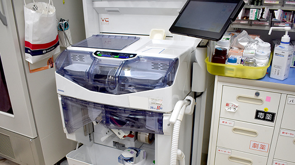 アガペ熊本中央薬局の調剤器具