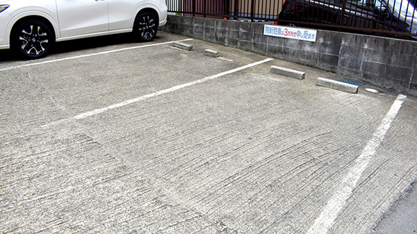 アガペ熊本中央薬局の駐車場