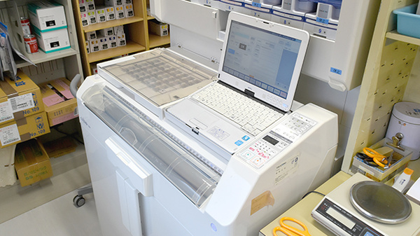 水前寺ごふく薬局の調剤器具