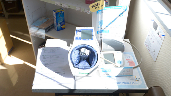 クオール薬局中泉町店の血圧計