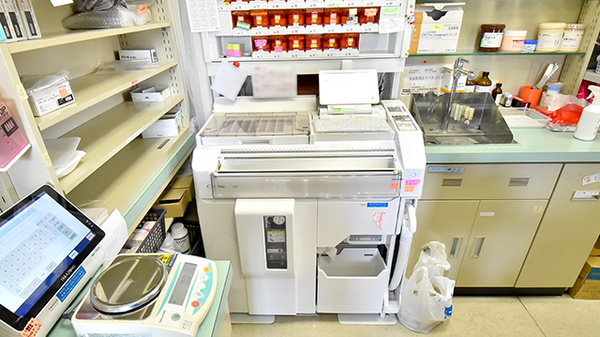 たんぽぽ薬局の調剤器具