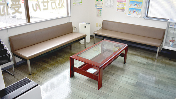 宝泉東薬局の待合スペース