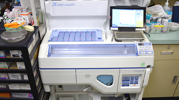 宝泉東薬局の調剤器具
