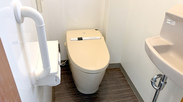 有限会社あきつ薬局のお手洗い