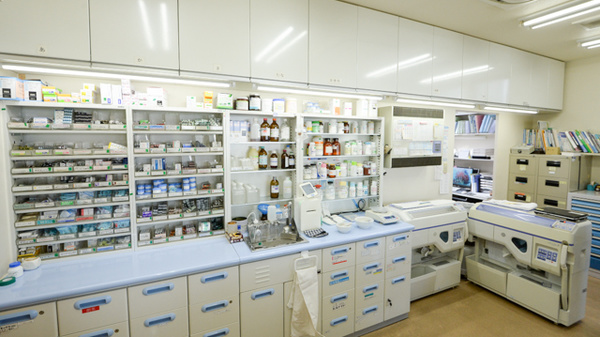 アプコ高須薬局の調剤室