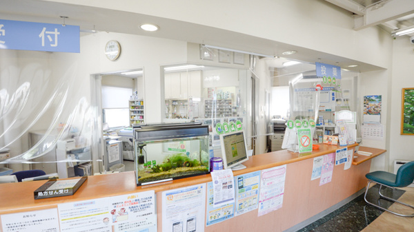 アプコ東尾道薬局の受付/カウンター