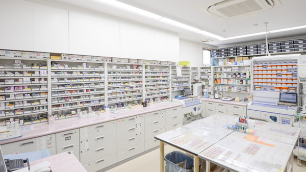 アプコ松永薬局の調剤室