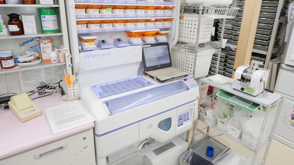 アプコ松永薬局の調剤器具