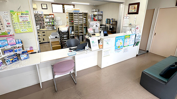 キョーエイ薬局さくらの受付/カウンター