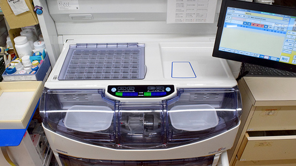 しんめい堂薬局の調剤器具